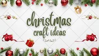 CHRISTMAS CRAFT IDEAS 🎄2023🎄AFFORDABLE CHRISTMAS CRAFT IDEAS STEP BY STEP🎄BADIM ART AND CRAFTS
