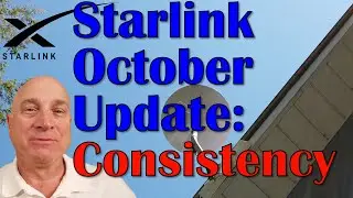 My October Starlink Performance Report!  Consistency?!