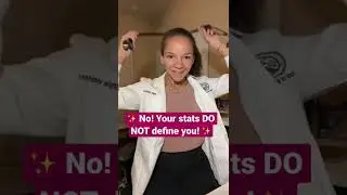 ✨ Stats DO NOT DEFINE YOU as a premed! #shorts