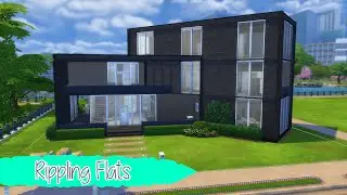 Rippling Flats | NOCC | Stop Motion | House Build | The Sims 4