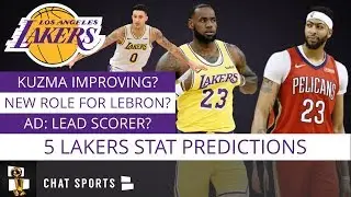 5 Lakers Stat Predictions For The 2019-20 NBA Season: LeBron James, Anthony Davis & DeMarcus Cousins