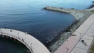 Rize sahil manzarası 