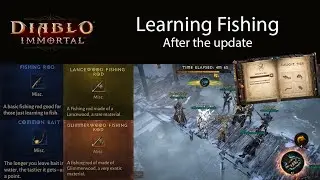 Learning Fishing  After the update | Diablo Immortal