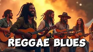 Slow Reggae Blues Jazz 🍃🎸 Spiritual Music with Rhythms Groovy