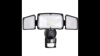 How to Install Amico 3 Head LED Security Flood Lights Motion Sensor Outdoor Adjustable