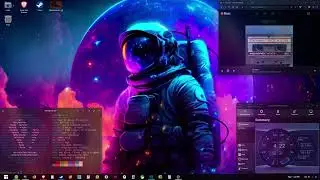 POPOS 22.04 - Live Space Wallpaper - Memorex Memories  -Tin Man -  2020