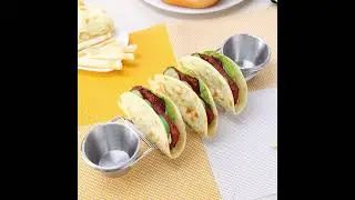 ARTTHOME. Taco Holders 4 Packs - Stainless Steel&nbsp; #gadgets #easy life gadgets #usa #amazongadget