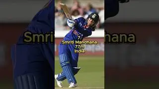 Top 10 Longest Sixes in the Woman's Cricket History #shorts #top10 #cricket