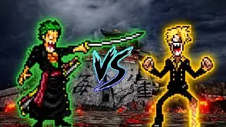 Zoro Onigashima VS Sanji OP in Jump Force Mugen