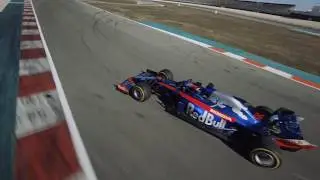 DRONE FOOTAGE: Up close and personal with striking STR14 in Italy