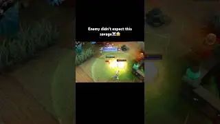 Enemy didn&rsquo;t expect this savage☠️ #mobilelegends #mlbbcreatorcamp #mlbbindia #mlbbsavage #savage