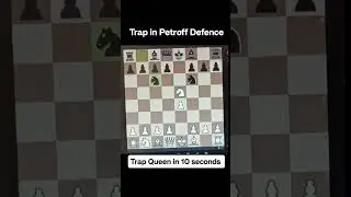 aware of this trap in Petroff Defence  #chess