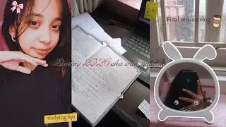 Starting 2026 Right | Engineering Finals Exam Study Vlog + Tip