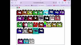 The interactive Lego block pieces almost