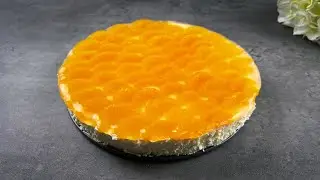Frischer Mandarinenkuchen ohne Backen | einfach und schnell