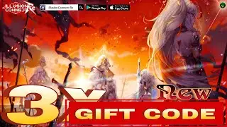 Illusion Connect: Re New x3 Gift Code 🎁 Valid 07/11/26 | Anime Fantasy RPG🔥android/iOS