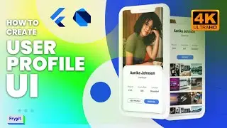 Create Awesome User Profile Page UI Using Flutter - Flutter Beginners Tutorials - Speed Coding 🚀