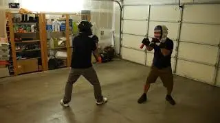 Floro Fighting Systems with Guro Jee & Guro Tom FFS Reverse Grip Knife Sparring Highlights