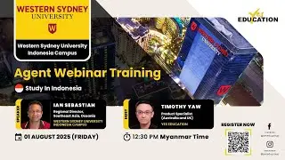 Western Sydney University Surabaya Campus  - Yes Education Agent Webinar Training