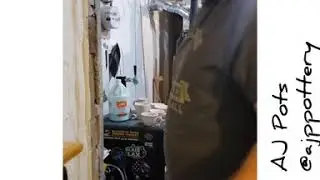 AJPots Bisque Fire Kiln UNLOADING VIDEO!!