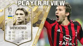 LETHAL ST! 😵 91 PRIME ICON SHEVCHENKO PLAYER REVIEW! FIFA 22 ULTIMATE TEAM