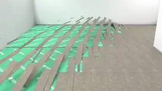 HOW TO DRY LAY DOWN OUR IMPACT SOUND INSULATION ROLLS