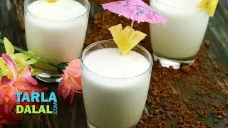 Virgin Pina Colada, коктейль, безалкогольный рецепт от Тарлы Далал