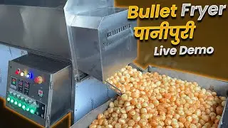 Bullet Panipuri Fryer Machine | PaniPuri Fryer Machine | Commercial fryer Machine