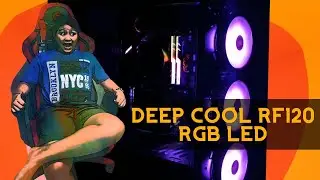 Как установить вентилятор Deep Cool Fan RF 120 TRIO RGB LED