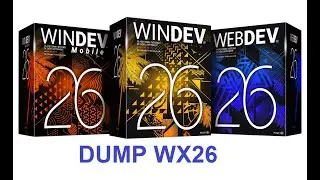 Dump WinDev 26 - Webdev 26 - Windev mobile 26