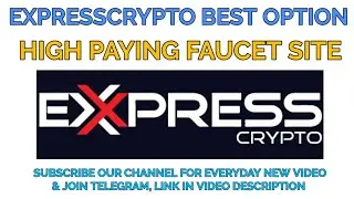 expresscrypto wallet full details | high paying faucet site in expresscrypto