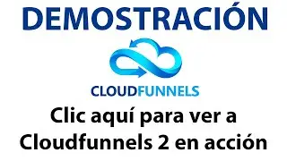Cloudfunnels 2 Construye tu sitio web so&ntilde;ado paso a paso con funnels de venta y email marketing DEMO
