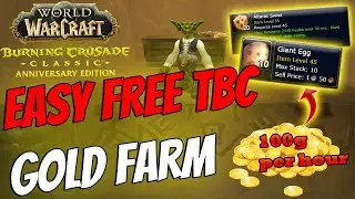 Easy Gold Farm in TBC Anniversary (Pre Patch) with Reselling [WoW TBC Anniversary]