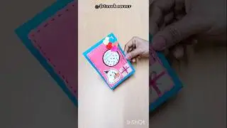 DIY Brithday Card craft idea 💡.#diy #trending #art #greetingcardcraft #artworkcorner #shortsfeed