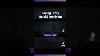 Failing Every Quicktime Event in The Quarry #shorts #thequarry #twitch #memes