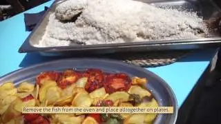 &ldquo;Salt-roasted sea bream&rdquo; &agrave; la ES XARCU