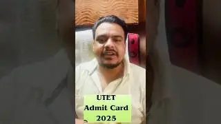 📢 UTET Admit Card 2025 OUT &ndash; Mobile Se Step by Step Download Kare | Exam Date 27 Sep 2025
