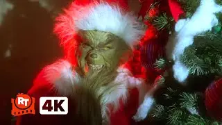 How the Grinch Stole Christmas 4K - The Grinch Steals Cindy Lou Who’s Christmas Tree | Moviel