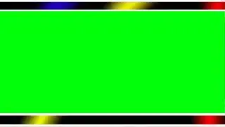 Green screen video border Hd