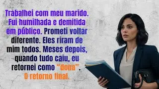 Meu marido, o chefe, me demitiu na frente de todos  Mas não sabia o que eu tinha feito pela empre