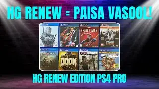 #hgworld  Sony PlayStation 4 Pro HG Renew Edition | Top Free PS4 Games Showcase! #ps4pro