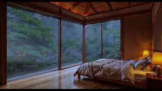 the sound of rain without music, soothes stress-relieving sleep