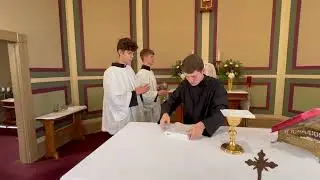 Altar Server Training - Two Servers (St. Paul)