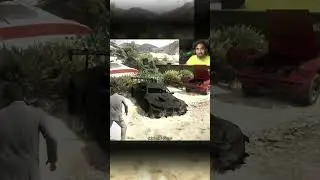 He forgot his own BMW ! #edit #gta #gta5 #shorts #technogamerz
