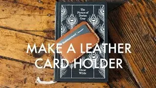 Make a Leather Card Holder (3-Pocket) - Build Along Tutorial