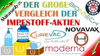 BioNTech VS Moderna VS CureVac VS Novavax - Aktienanalyse - Der Gewinner im Impfstoff-Rennen ist...