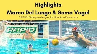 Water Polo Goalie Highlights: Soma Vogel & Marco Del Lungo
