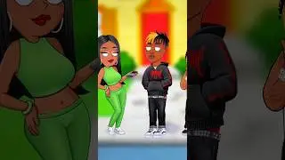XXXTentacion 🔥 Family Guy 🏡 GLOW UP Transformation #drawing #digitalart #art