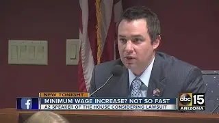 Potential challenge to minimum wage increase in Arizona