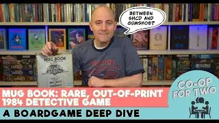 Mug Book: A Deep Dive into this Out-of-print SHCD-inspired Detective Game from 1984 (50 min at 4k)